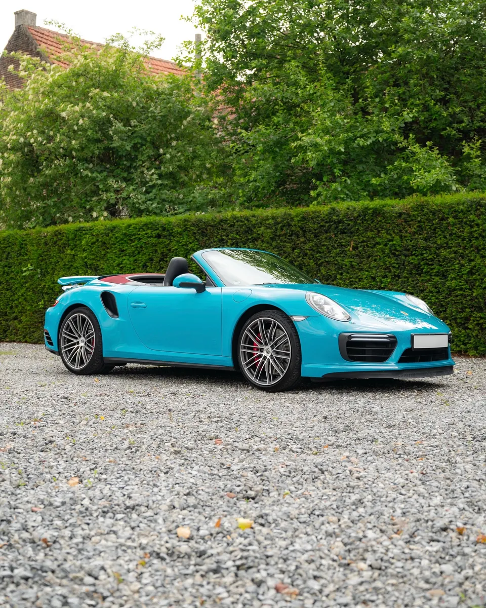 Porsche 911 Turbo, werk van Lucent